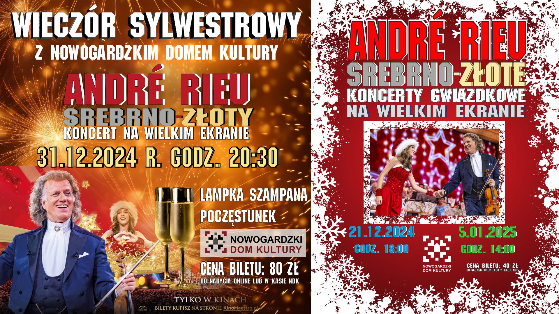 André Rieu na NDKowym ekranie